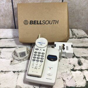 Vintage Bell South Telephone Cordless Landline Phone Model MH9003  W/Box Untestd